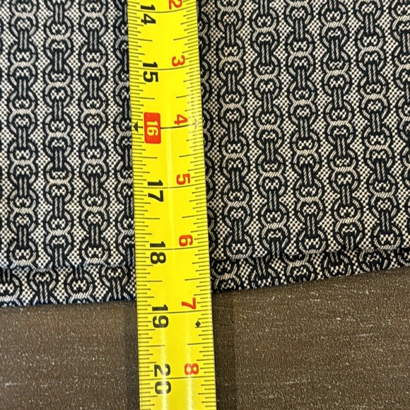 Tory Burch Chaumont Jacquard Chain Link Print Skirt Size 4 - Picture 8 of 12